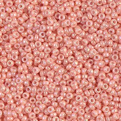 11/0 Semi-Matte Op. Salmon - 23g - Miyuki Seed Bead