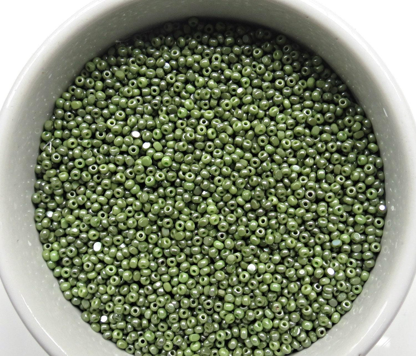 Sheen Charlotte - Ionized Peridot Opaque 11/0 - 22g