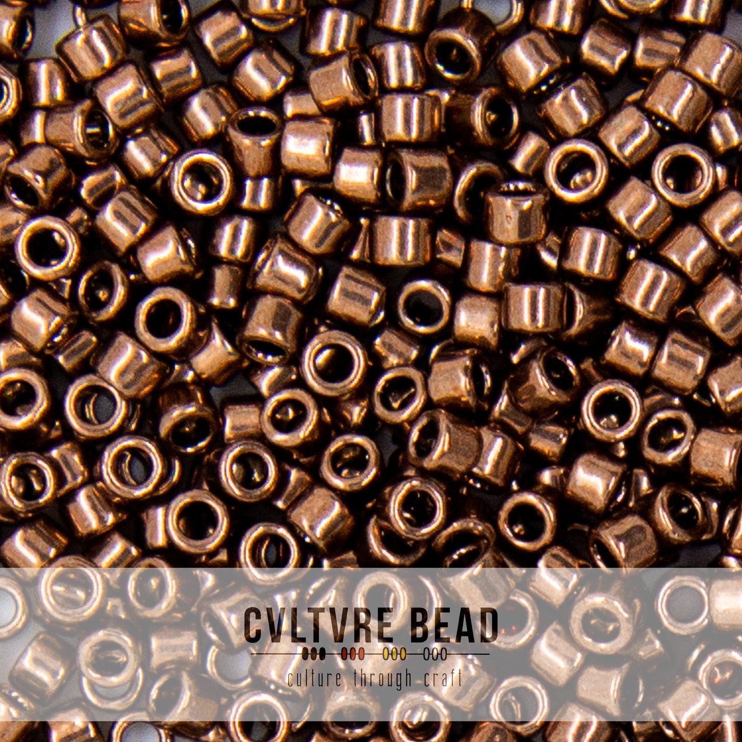 Toho Aiko 11/0 - 4g - Galvanized Rosy Brown