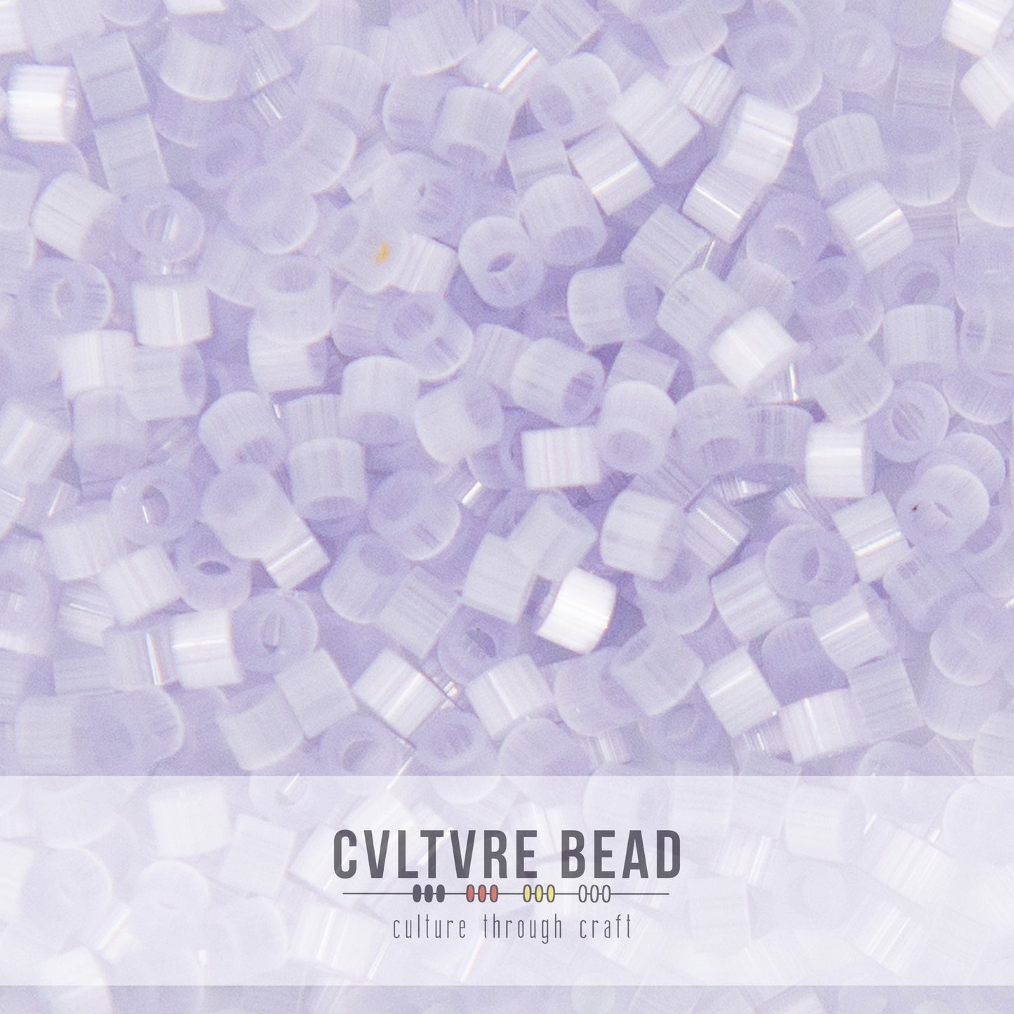 Toho Aiko 11/0 - 4g - Fiber-Optic Lavender Mist