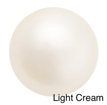 Preciosa Pearl Cabs - 8mm - 1 pair