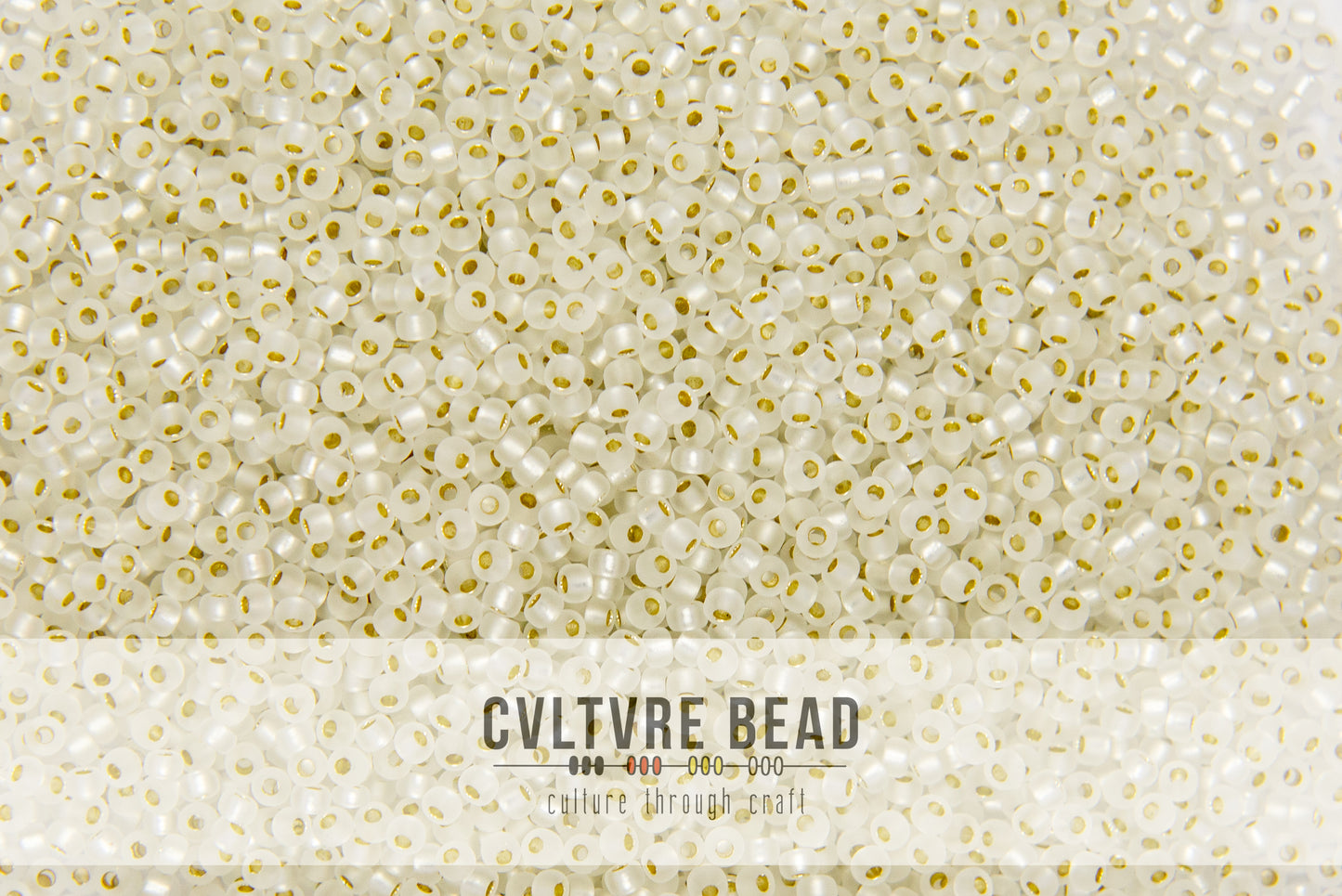 11/0 Semi-Matte S/L Crystal - 23g - Miyuki Seed Bead