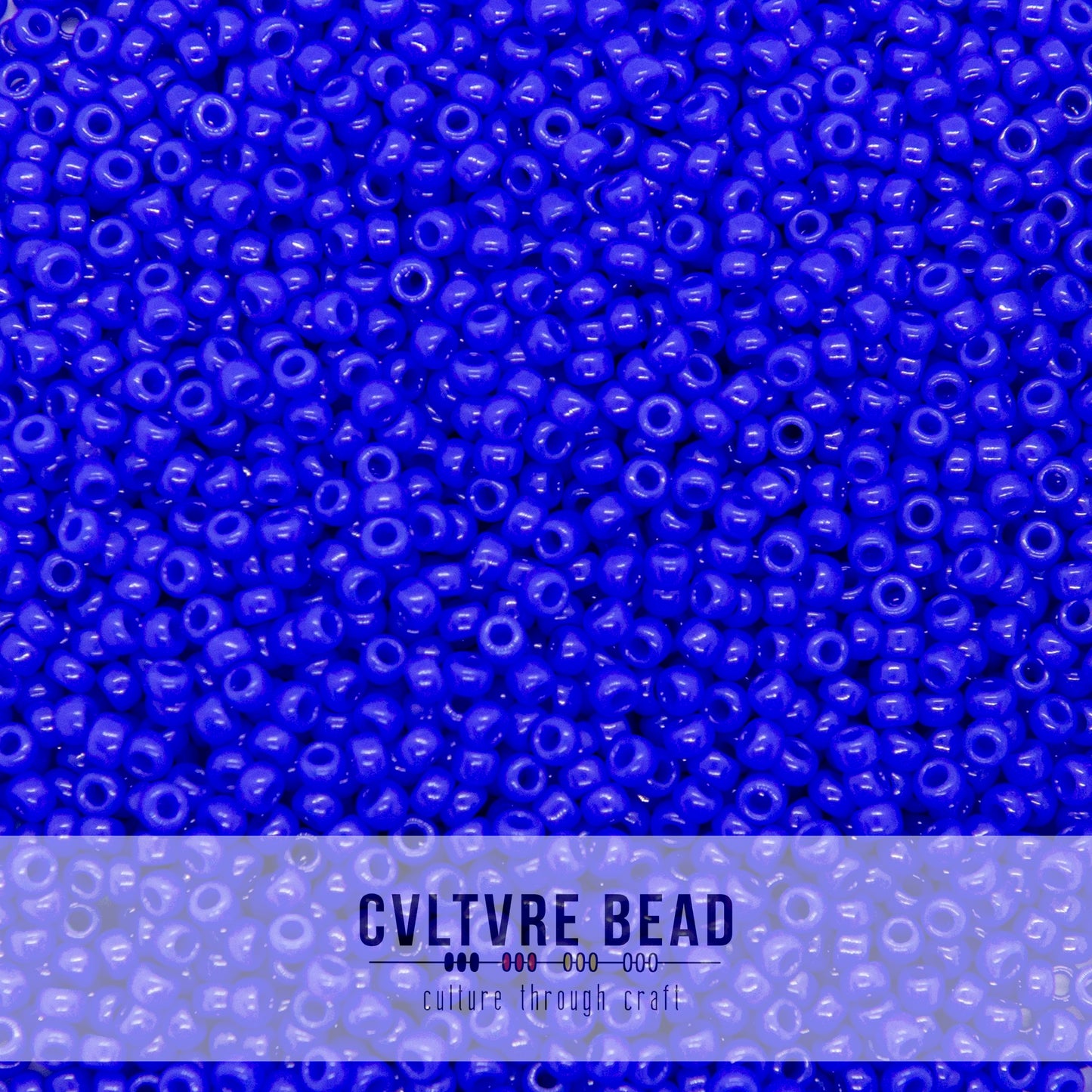 11/0 Opaque Cobalt - 23g - Miyuki Seed Bead