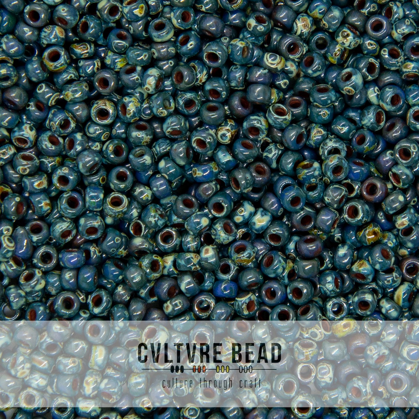 11/0 Picasso Montana Matte - 23g - Miyuki Seed Bead