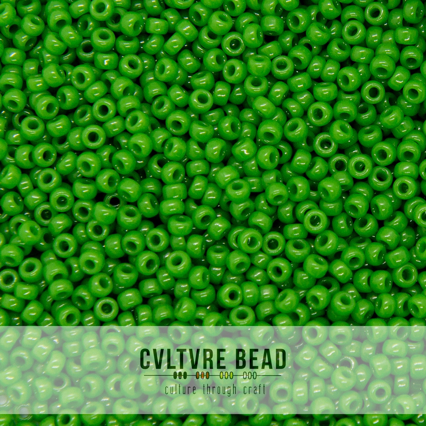 11/0 Op. Jade Green - 23g - Miyuki Seed Bead