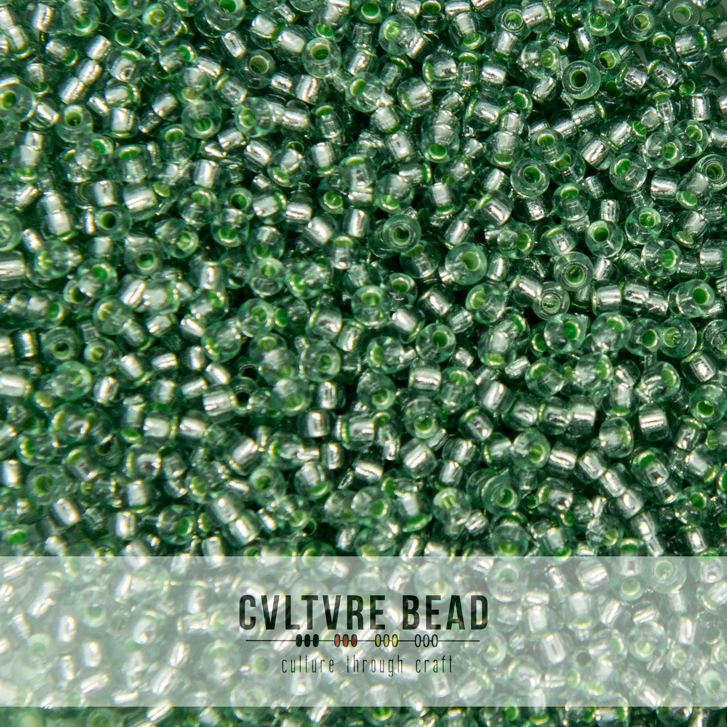 11/0 Silver Lined Lichen - 23g - Miyuki Seed Bead