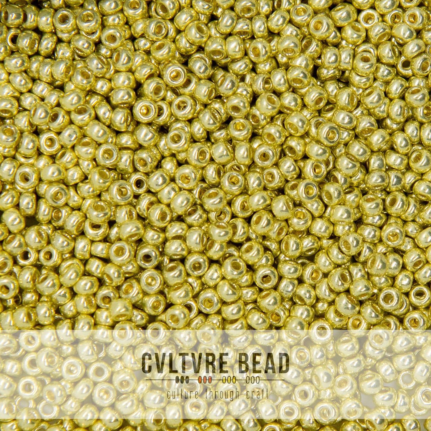 11/0 Duracoat Galv. Yellow - 23g - Miyuki Seed Bead