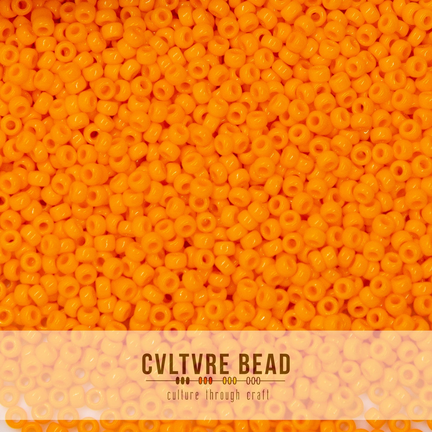 11/0 Opaque Lt. Orange - 23g - Miyuki Seed Bead
