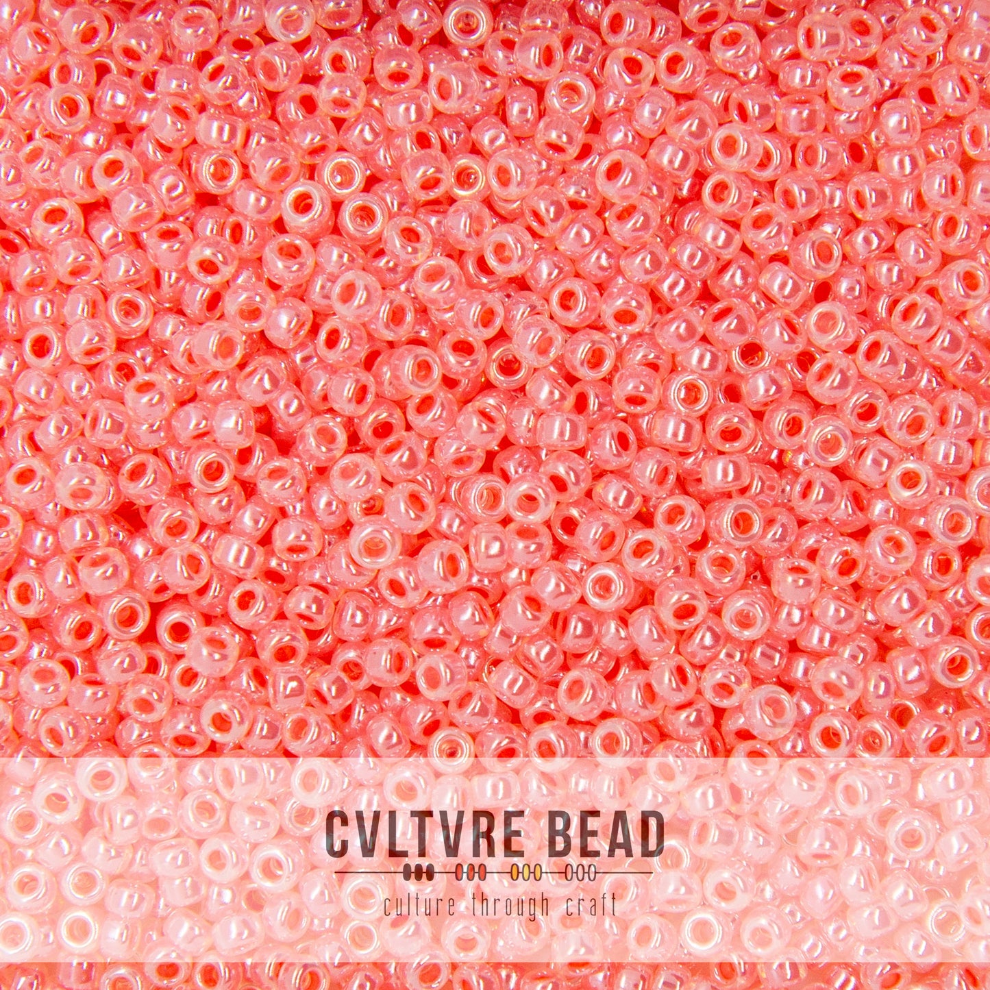 11/0 Salmon Ceylon - 23g - Miyuki Seed Bead