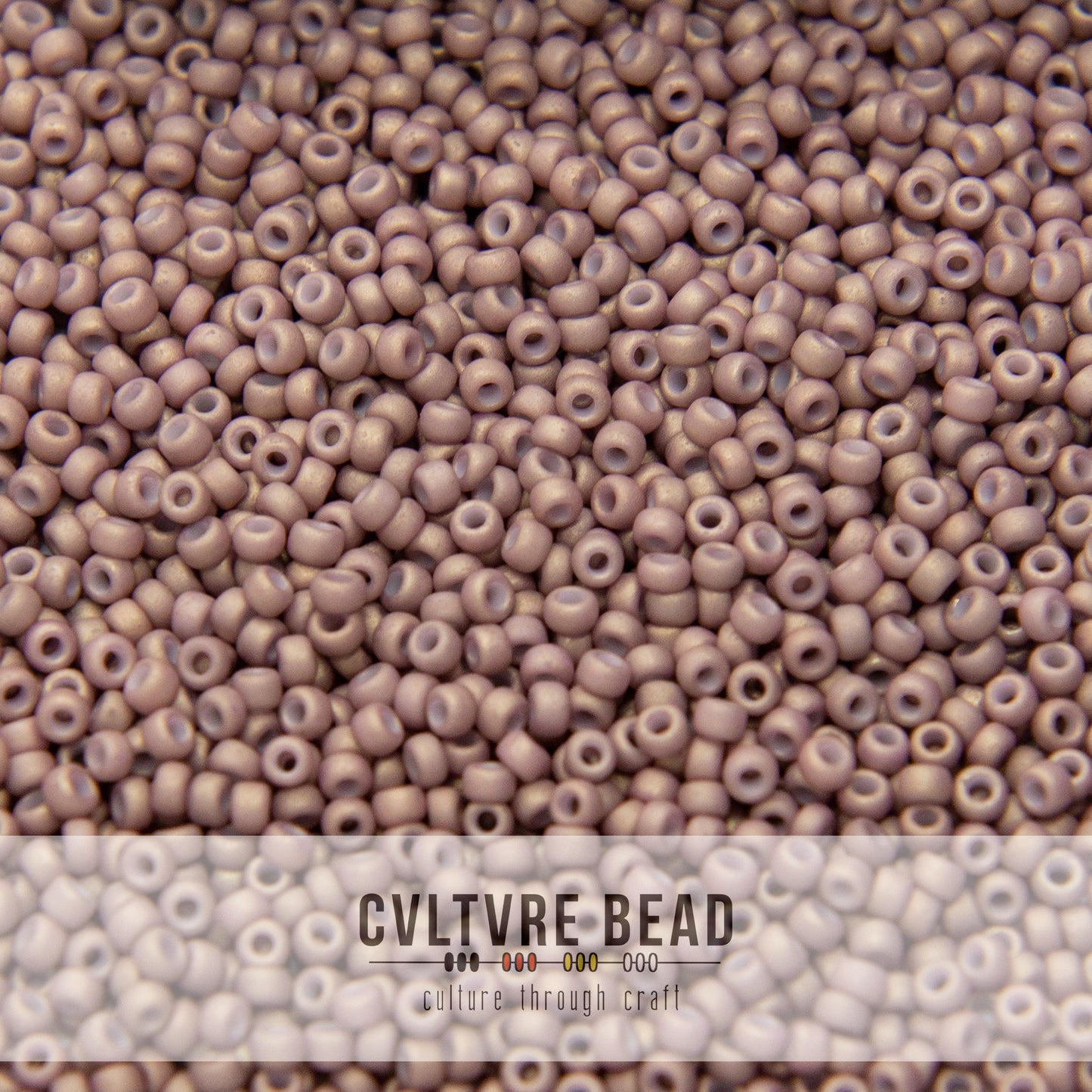 11/0 Fancy Frosted Palest Cocoa - 23g - Miyuki Seed Bead
