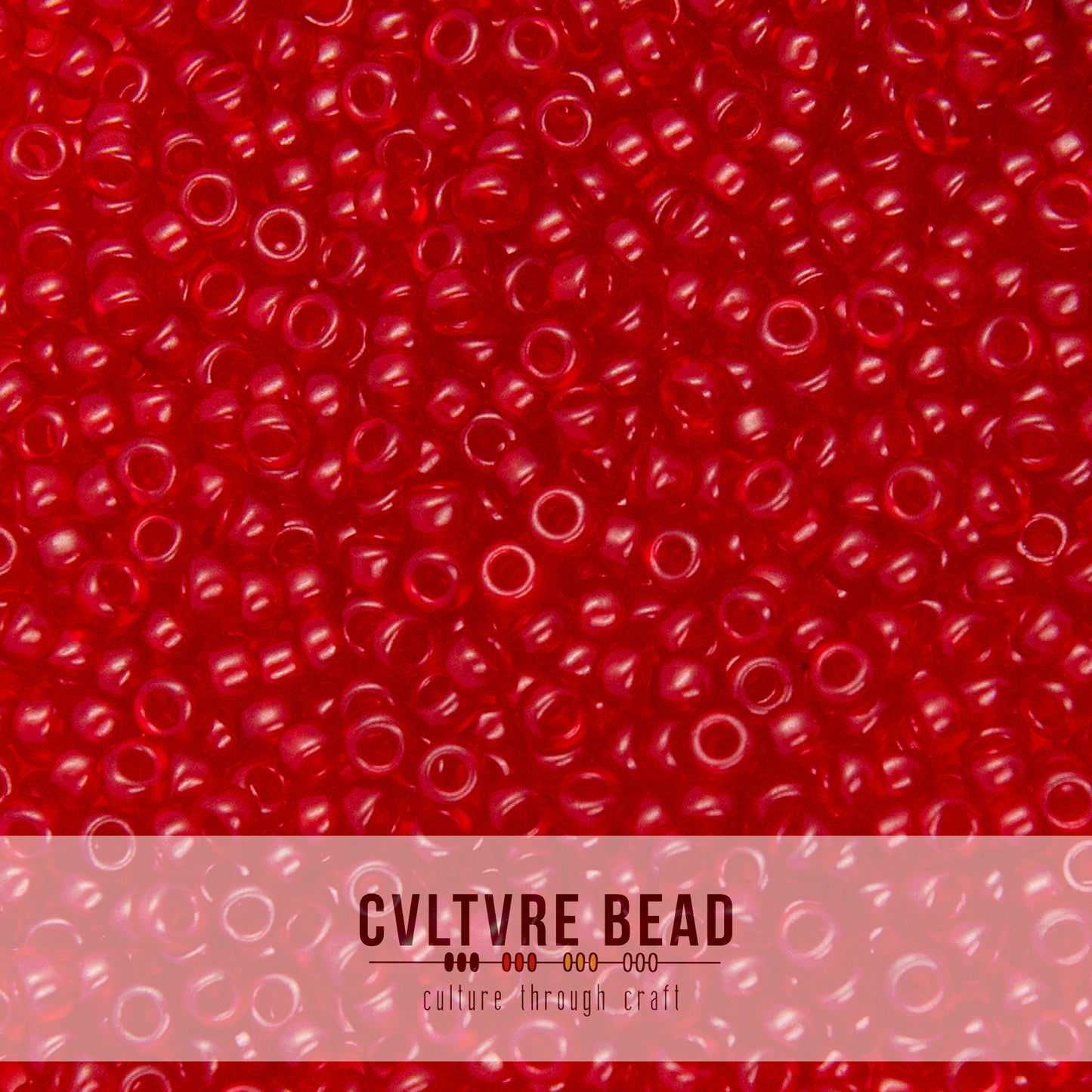 11/0 Semi-Matte Red - 23g - Miyuki Seed Bead
