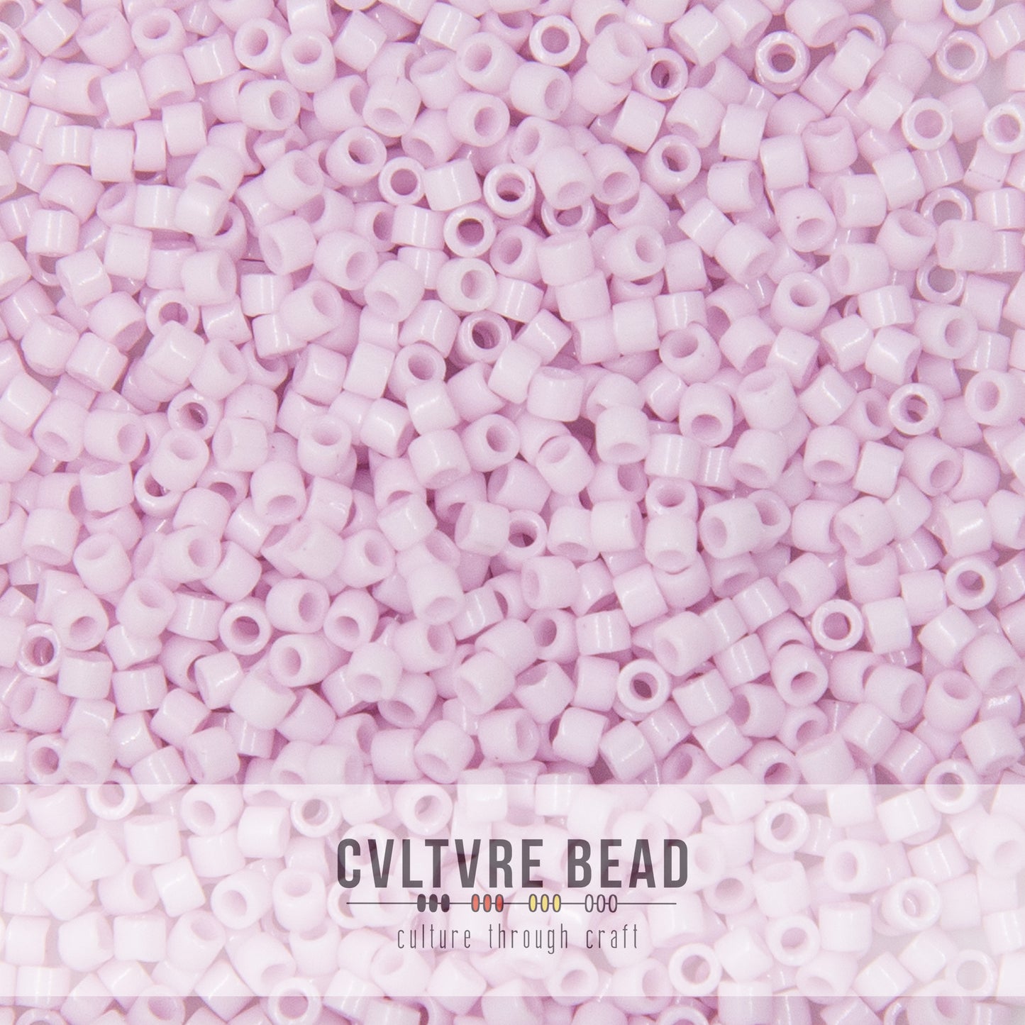 11/0 Opaque Pale Rose - Miyuki Delica - 7.2 gram tube