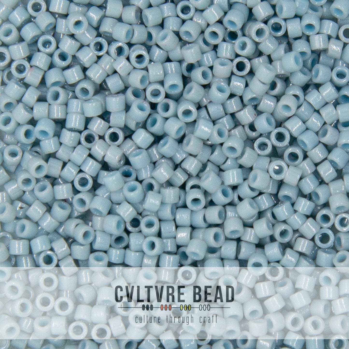 11/0 Duracoat Op. Moody Blue - Miyuki Delica - 7.2 gram tube