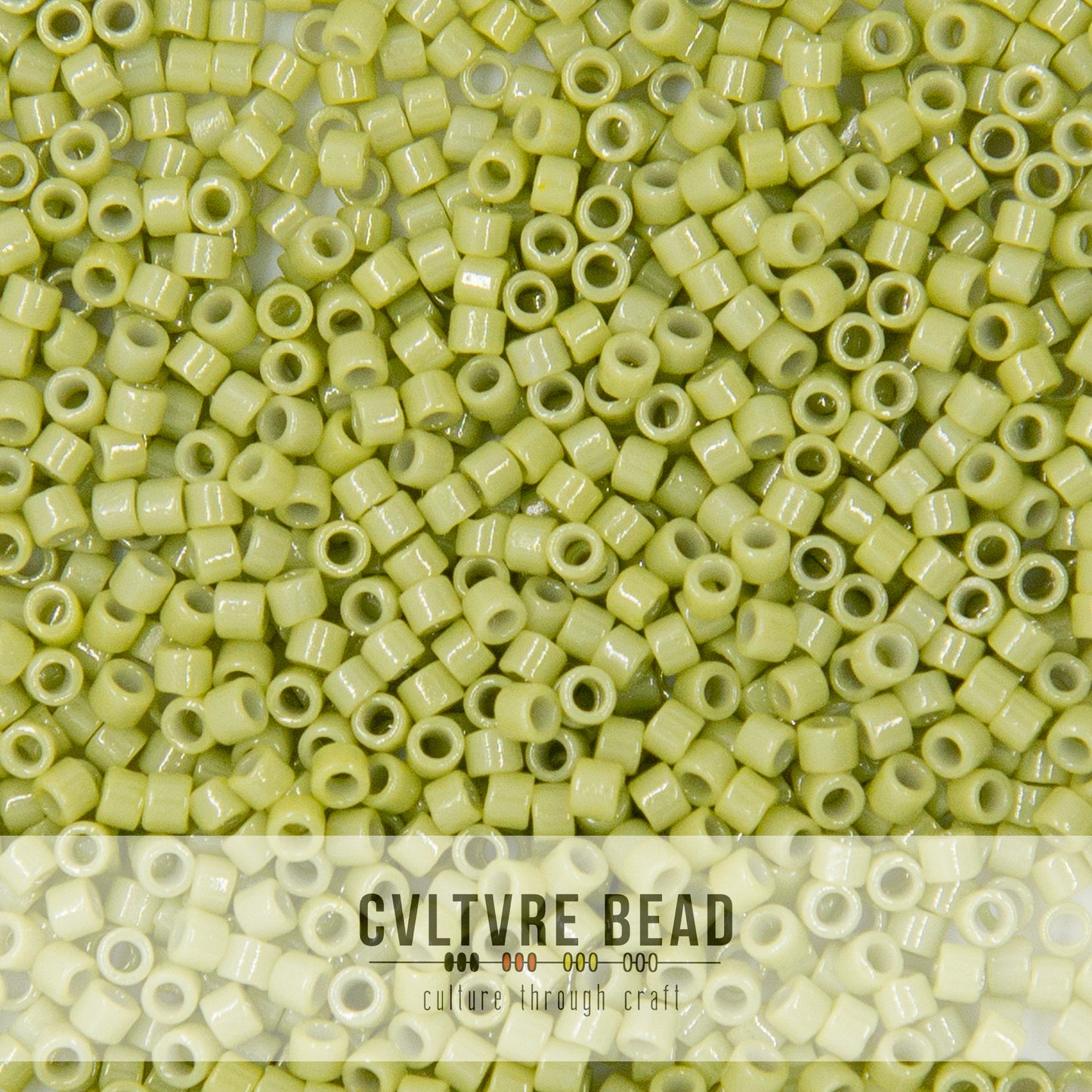 11/0 Duracoat Op. Cactus - Miyuki Delica - 7.2 gram tube