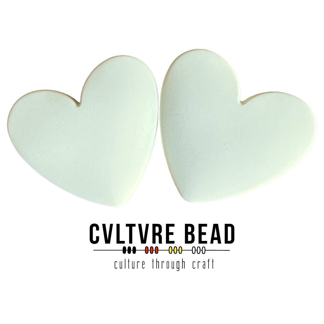 Matte Heart Cab - Cream