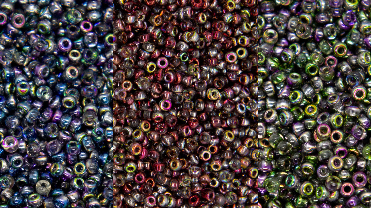 Miyuki Seed bead 11/0 Crystal Magic Collection - 3 colours