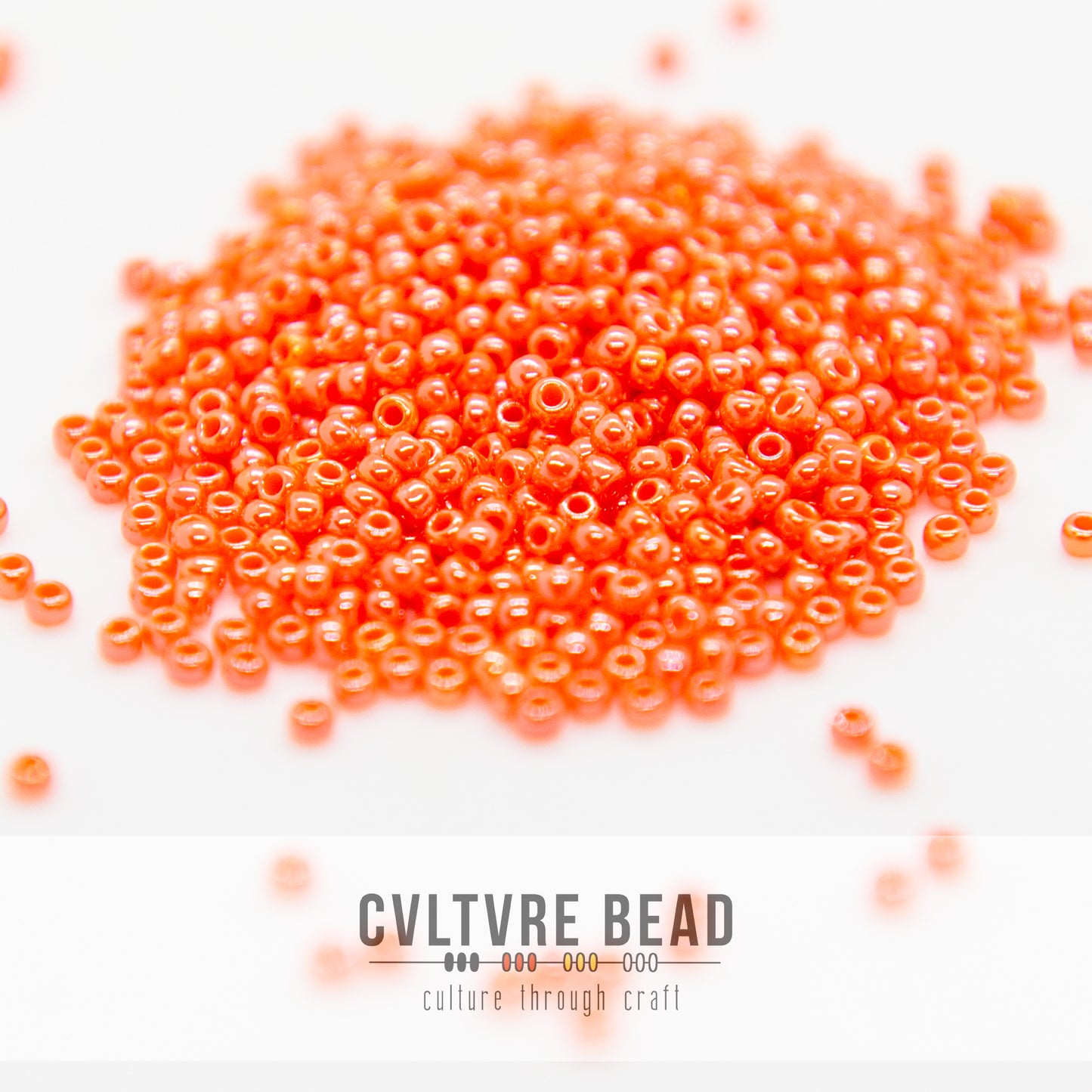 Toho SB 11/0 - Opaque Lustered Pumpkin