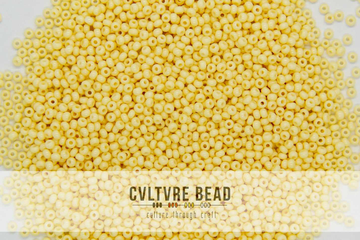 Czech Seedbead 11/0 Bone Solgel 20g