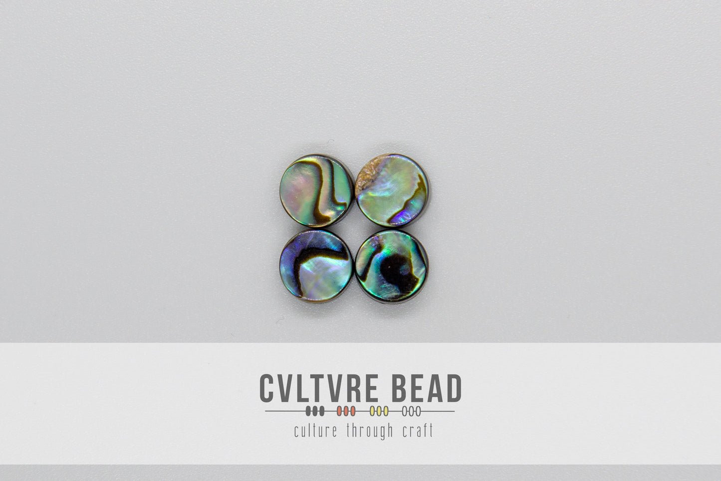 Abalone Pearl Sea Shell 8mm 10pcs