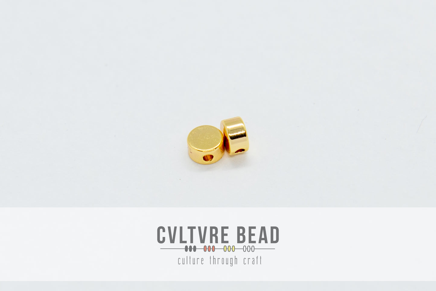 24kt Gold Plated Centres - 5mm