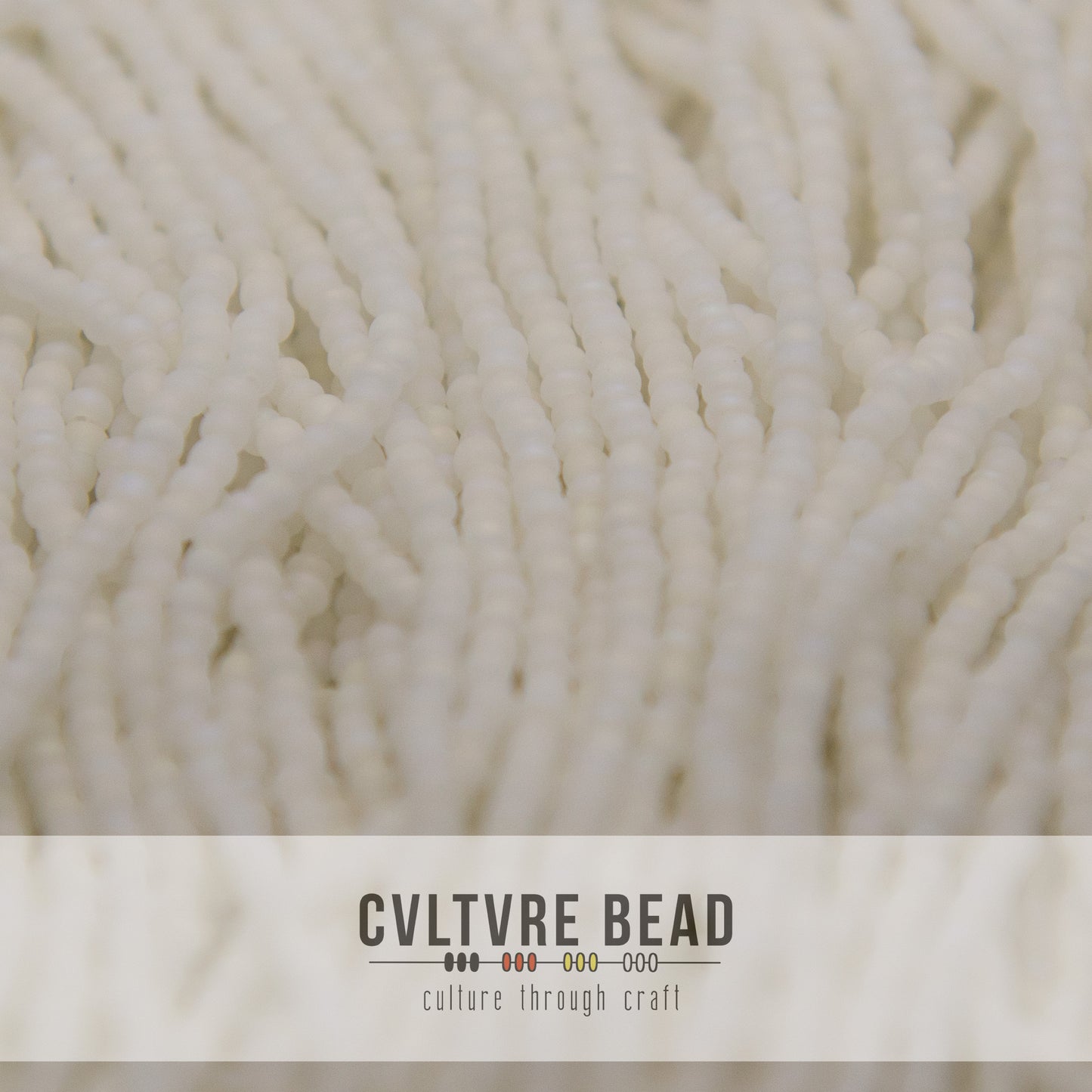 Czech Seed Bead 11/0 Alabaster Opal Iris Matte - 1 Hank