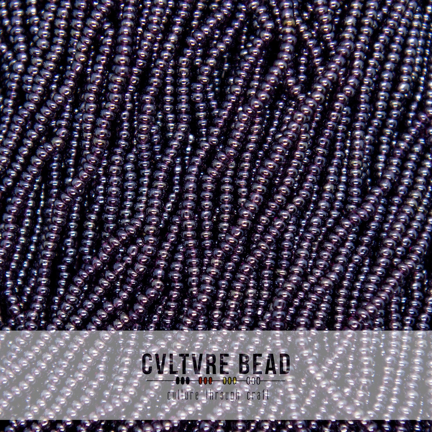 Czech Seed Bead 11/0 Amethyst Transparent Luster - 1 Hank