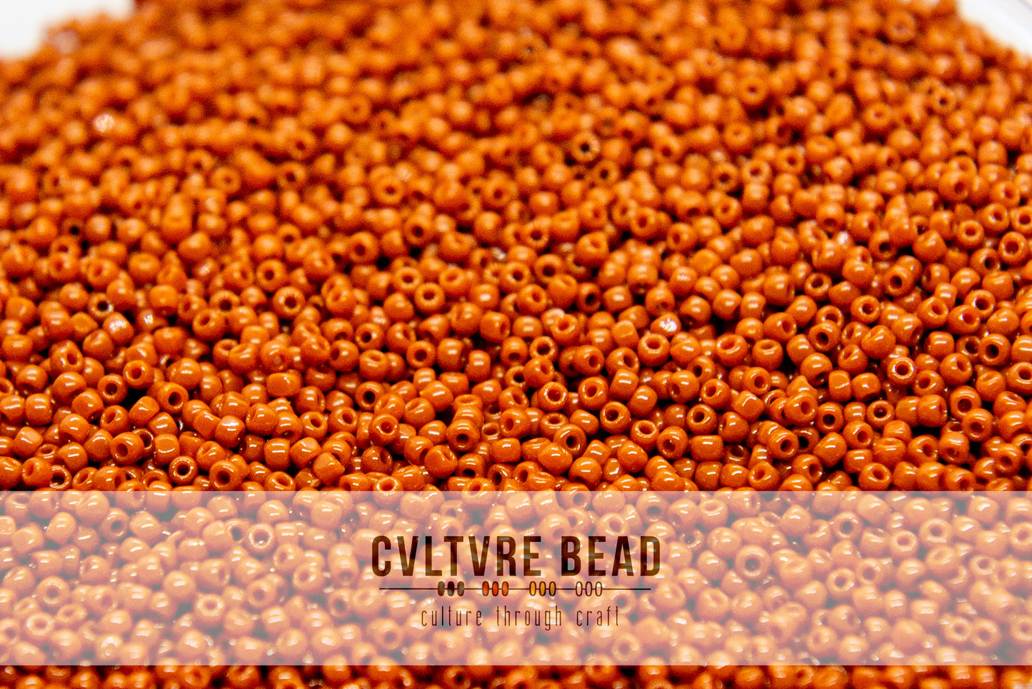 Toho Seedbead Charlotte 15/0 - Opaque Terra Cotta - 5.2 gram vial