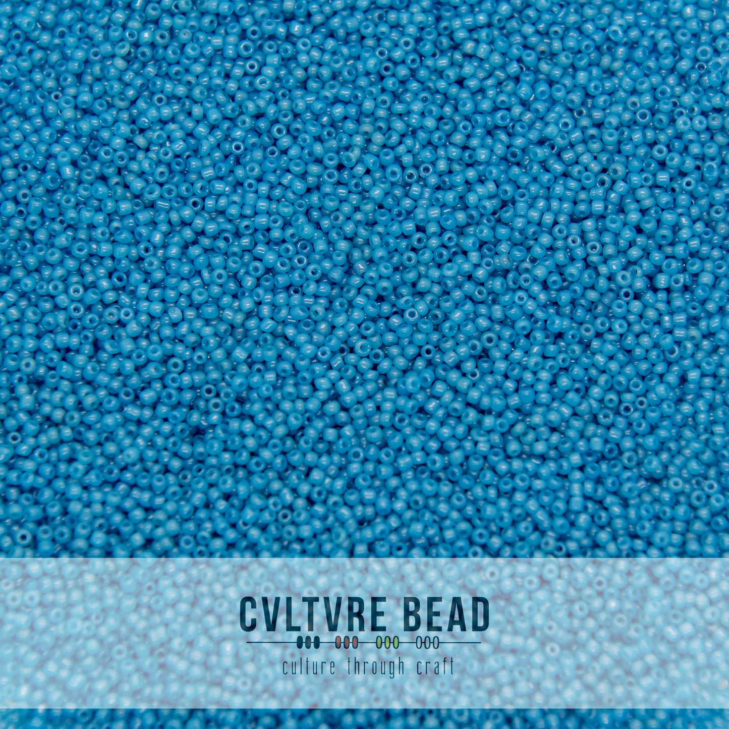 14/0 Greasy Turquoise Blue - Vintage/Antique