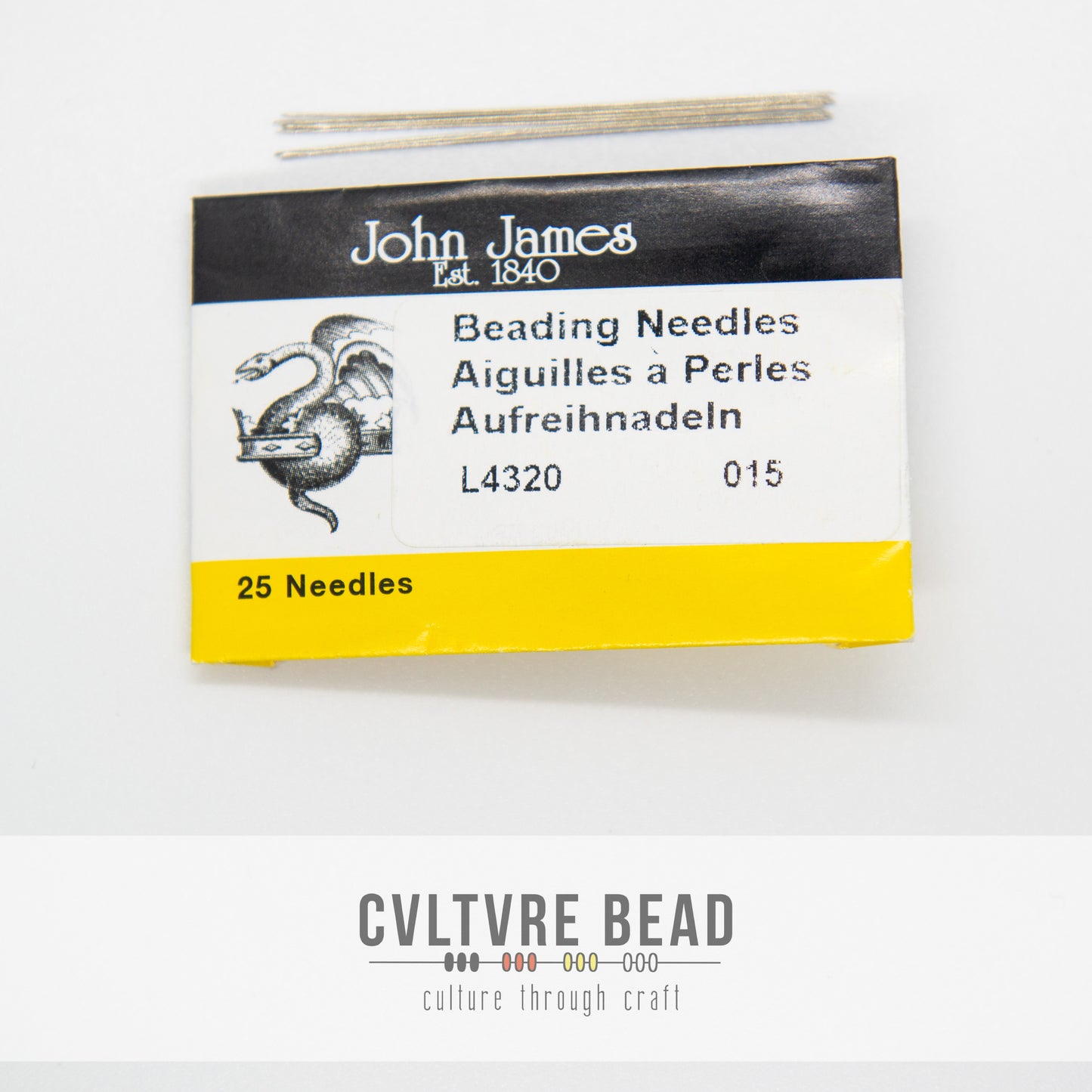 Beading Needle #15 - John James - 25 pk
