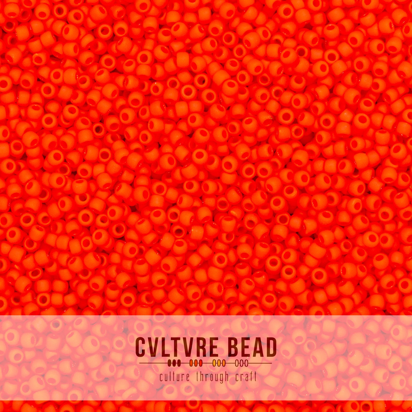 Toho SB 11/0 - Opaque Frosted Sunset Orange