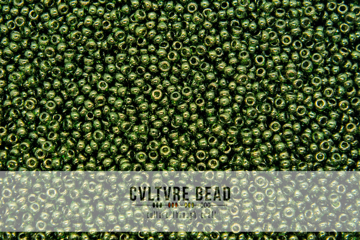 Miyuki Seedbead 11/0 Olive Gold Luster 24 gram vial