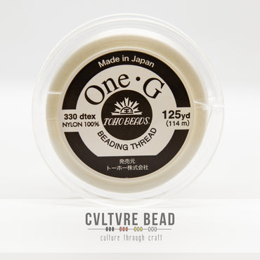 Toho One "G" Thread - 125yd - Black & White