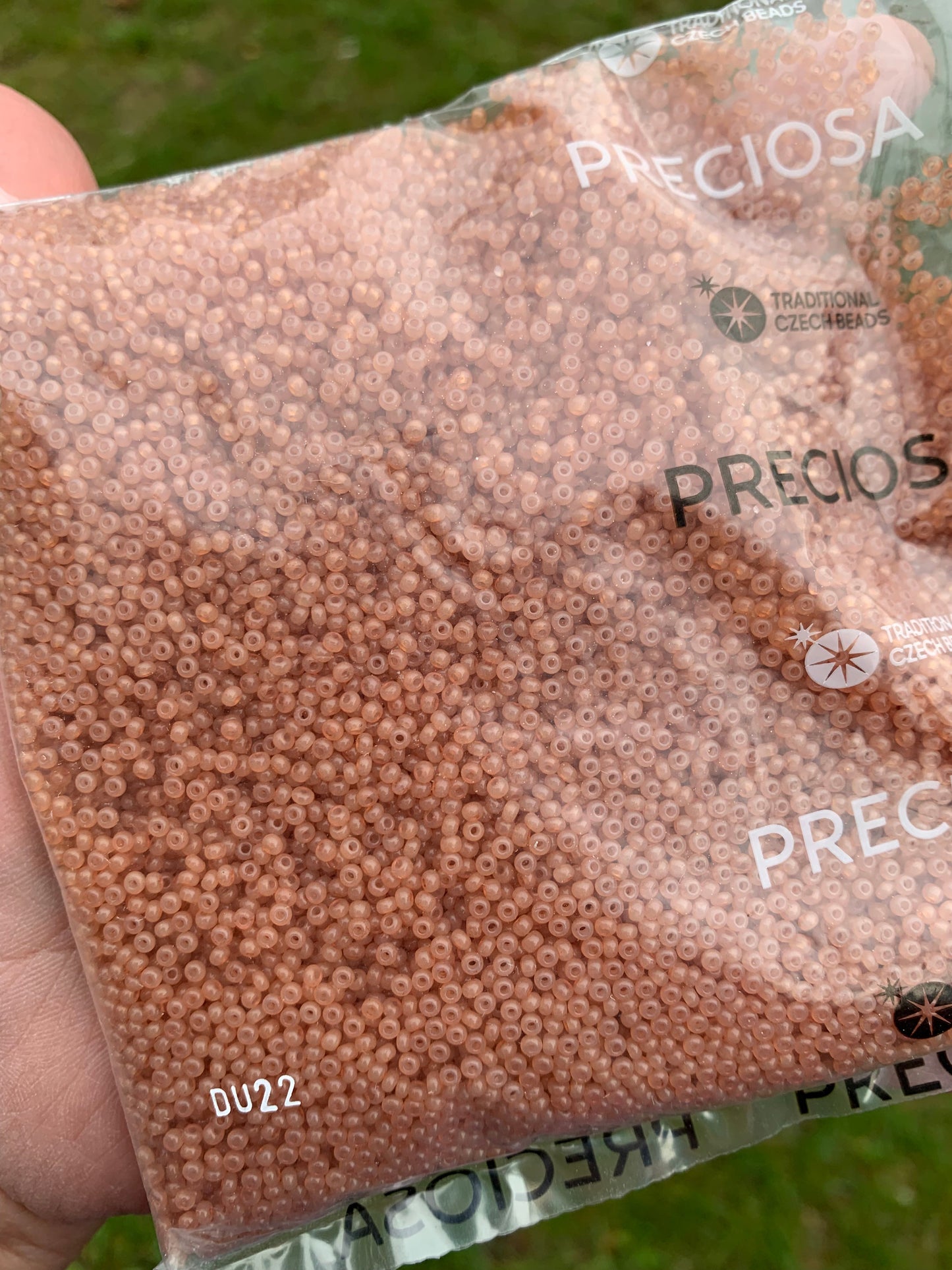 Czech Seed bead 11/0 Wheat Opal