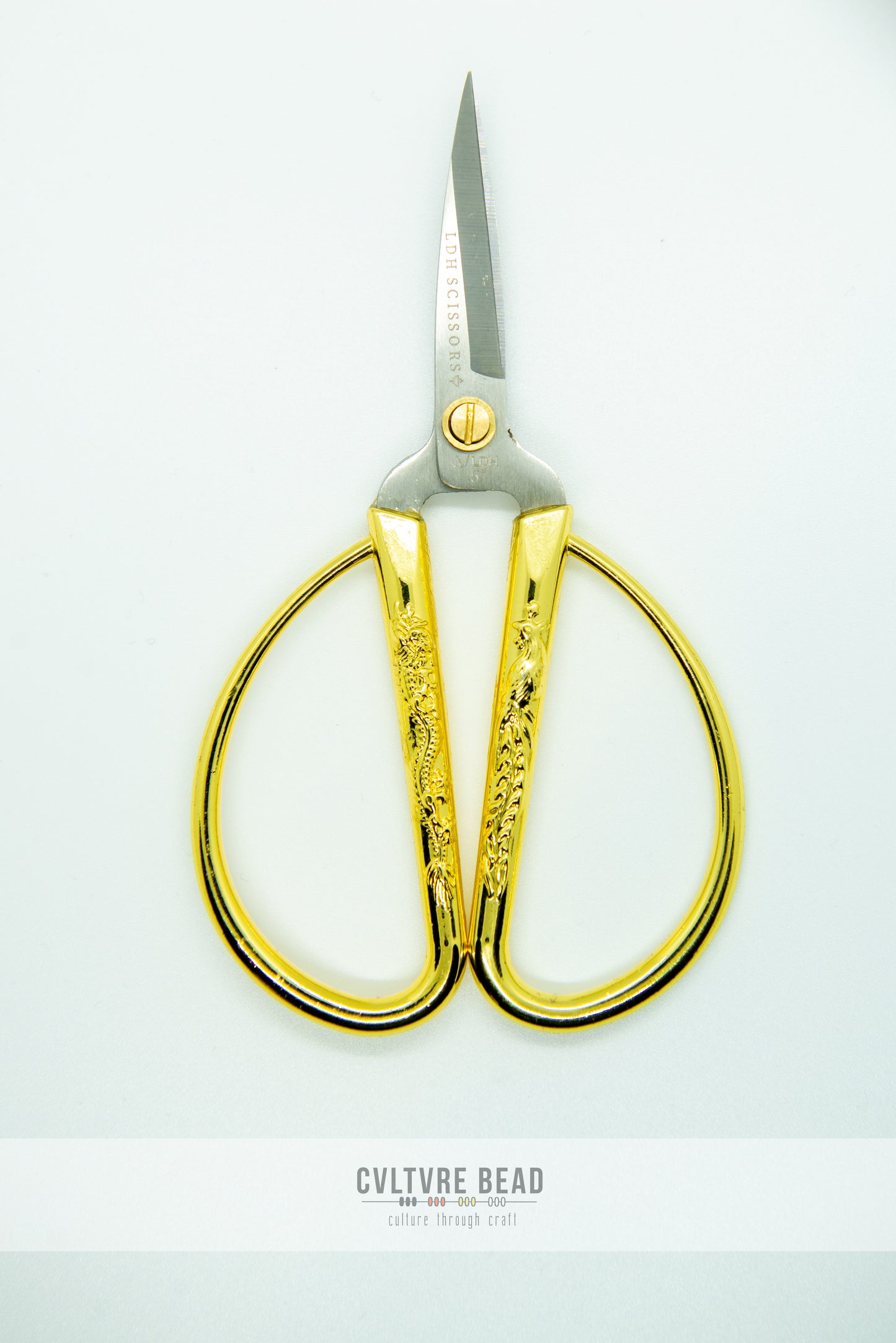 5” LDH Imperial Scissors - Dragon & Phoenix