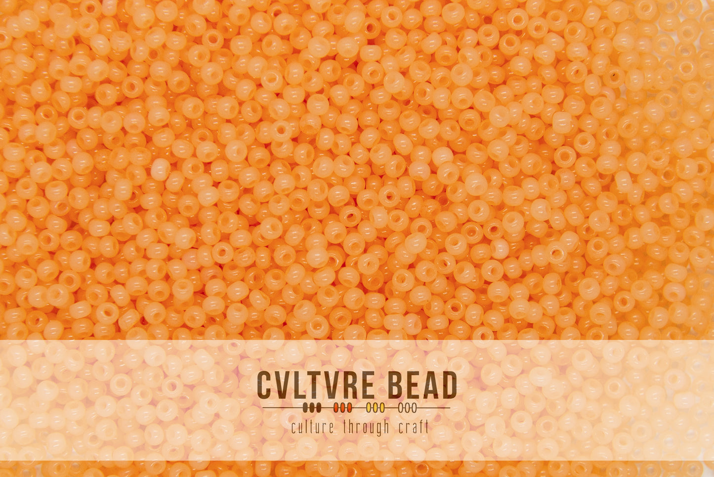Czech Seed bead 11/0 Pearl Peach AB 20g