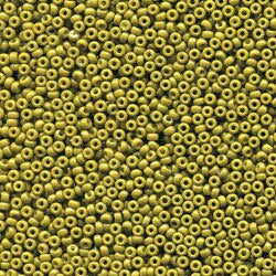 11/0 Duracoat Op. Dyed Olive - 23g - Miyuki Seed Bead