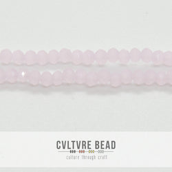 Crystal Lane Rondelle - 1.5x2.5mm -  Op. Pink