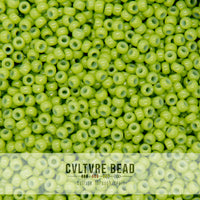 11/0 Duracoat Op. Dyed Spring Green - 23g - Miyuki Seed Bead