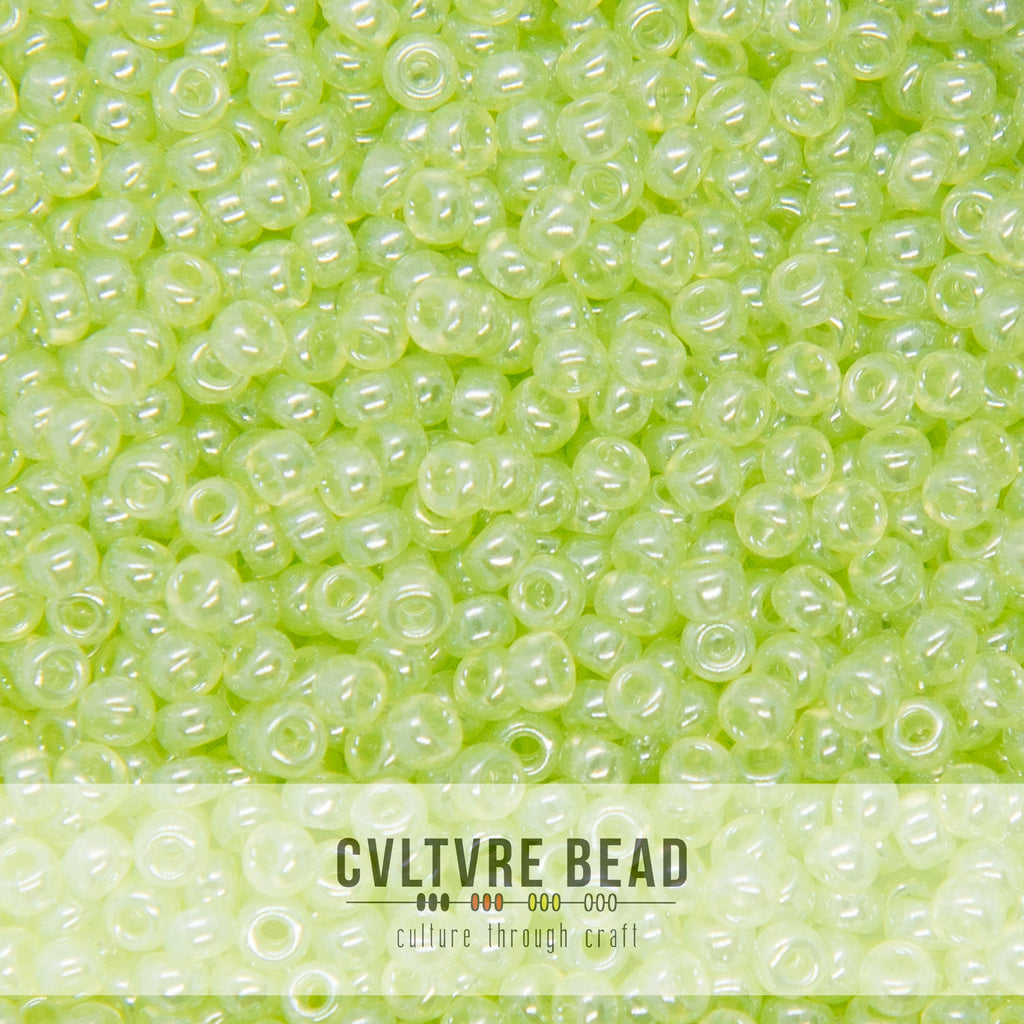 11/0 Extra Pale Green - 23g - Miyuki Seed Bead