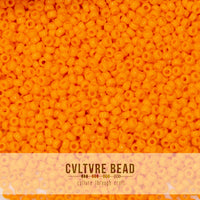 11/0 Opaque Lt. Orange - 23g - Miyuki Seed Bead