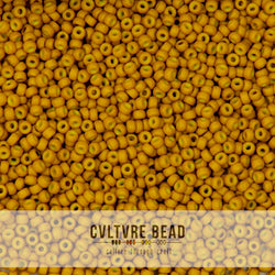 11/0 Matte Op. Mustard- 23g - Miyuki Seed Bead