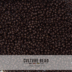 11/0 Opaque Brown - 23g - Miyuki Seed Bead