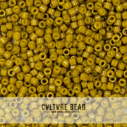 11/0 Duracoat Op. Spanish Olive - Miyuki Delica - 7.2 gram tube