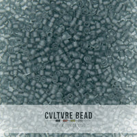 11/0 Matte Transp. Gray - Miyuki Delica - 7.2 gram tube