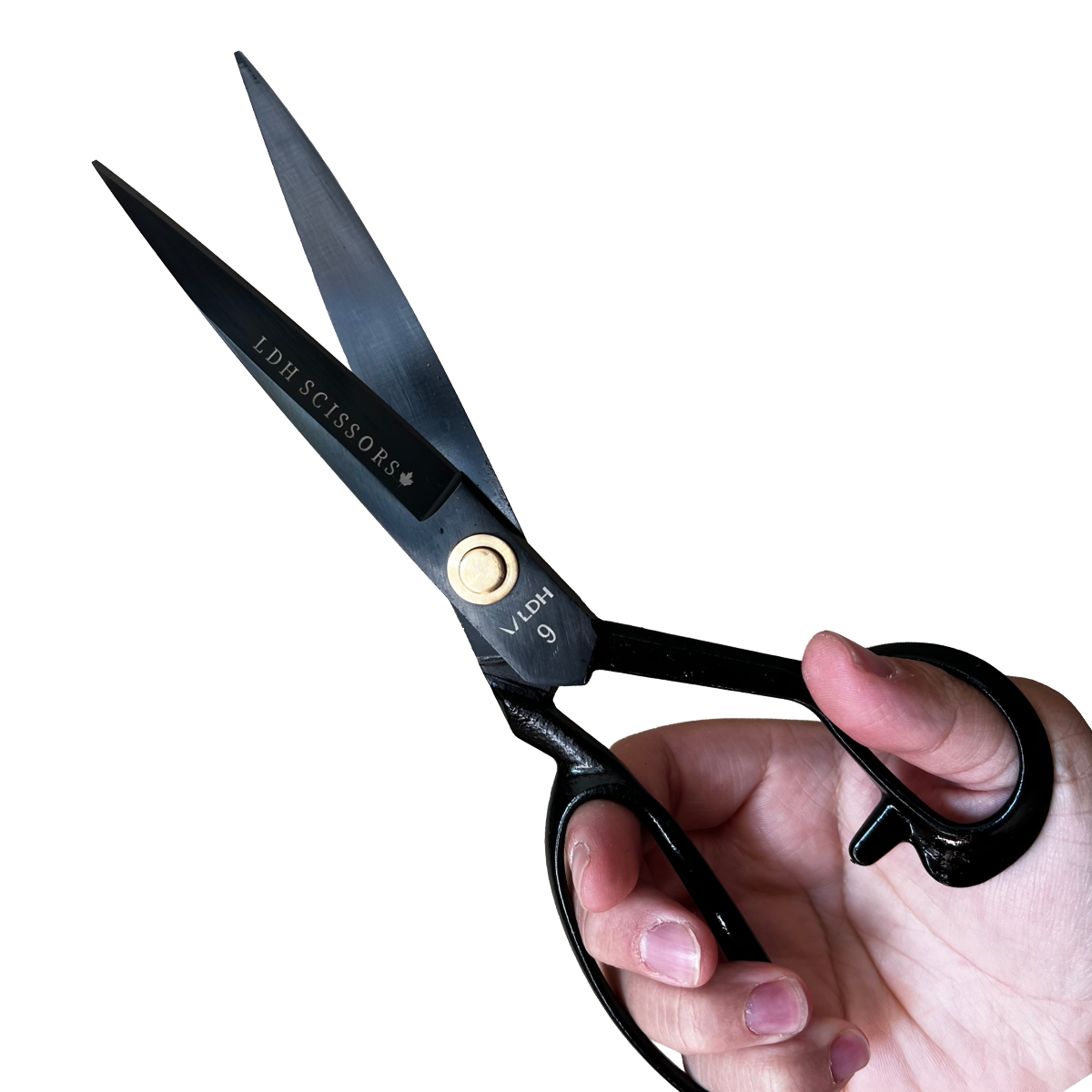 9” LDH Midnight Edition Fabric Shears