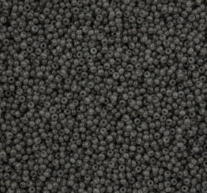 Czech Seed Bead 11/0 Alabaster Grey Solgel - 23g