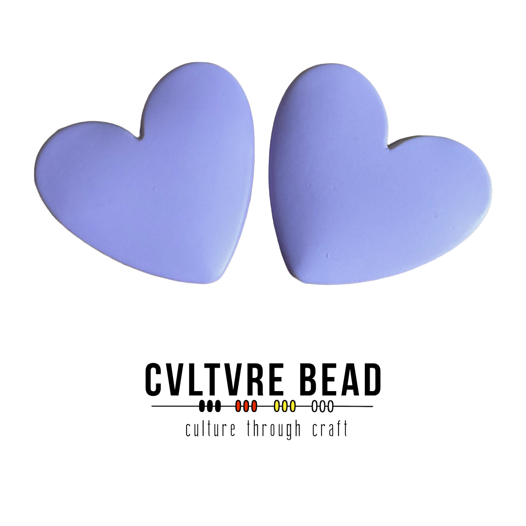 Matte Heart Cab - Lilac