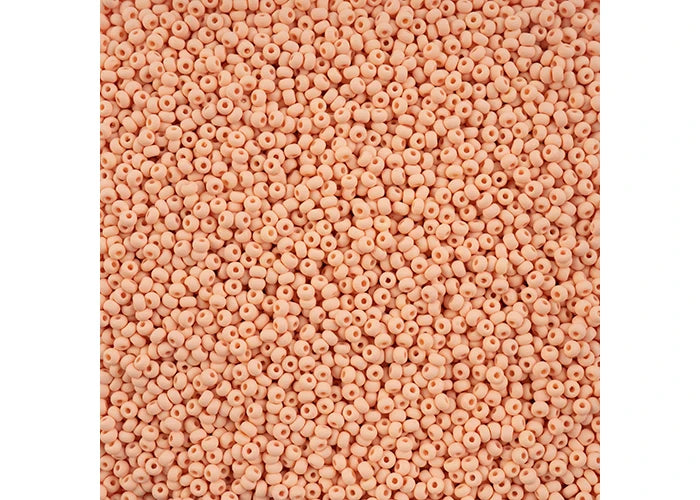 PERMALUX 11/0 Czech Seed Bead Apricot Matte - 20g