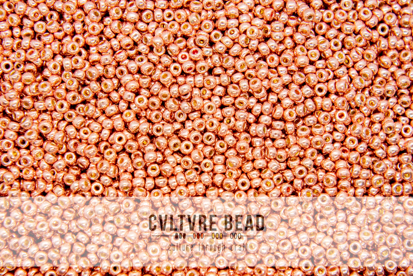 11/0 Duracoat Galv. Bright Copper  - 23g - Miyuki Seed Bead