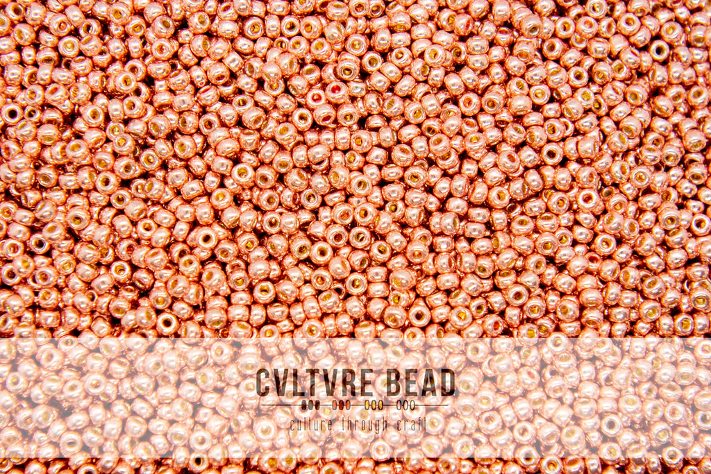 11/0 Duracoat Galv. Bright Copper  - 23g - Miyuki Seed Bead